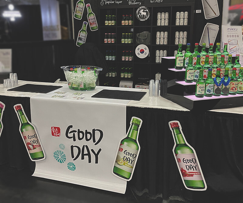 Beerfestival booth picture