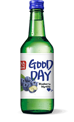 good day blueberry soju