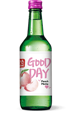 good day peach soju
