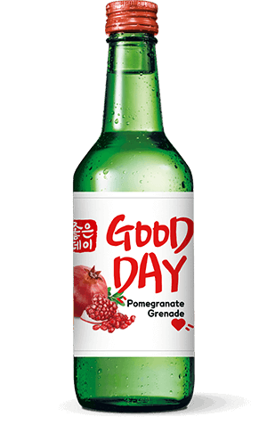 good day pomegranate soju