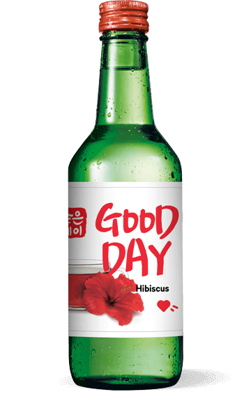 good day hibiscus soju
